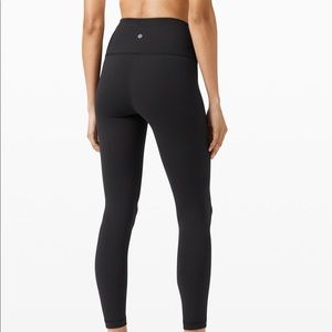 Lululemon wunder train tight black 25”